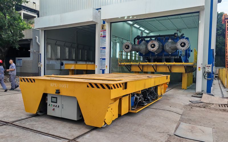 專業(yè)之選：為何噴涂行業(yè)普遍采用軌道平車進行高效周轉(zhuǎn)？